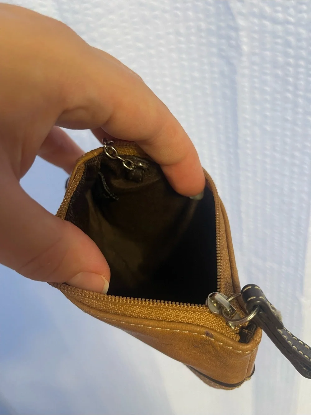 36. Vintage coach coin purse